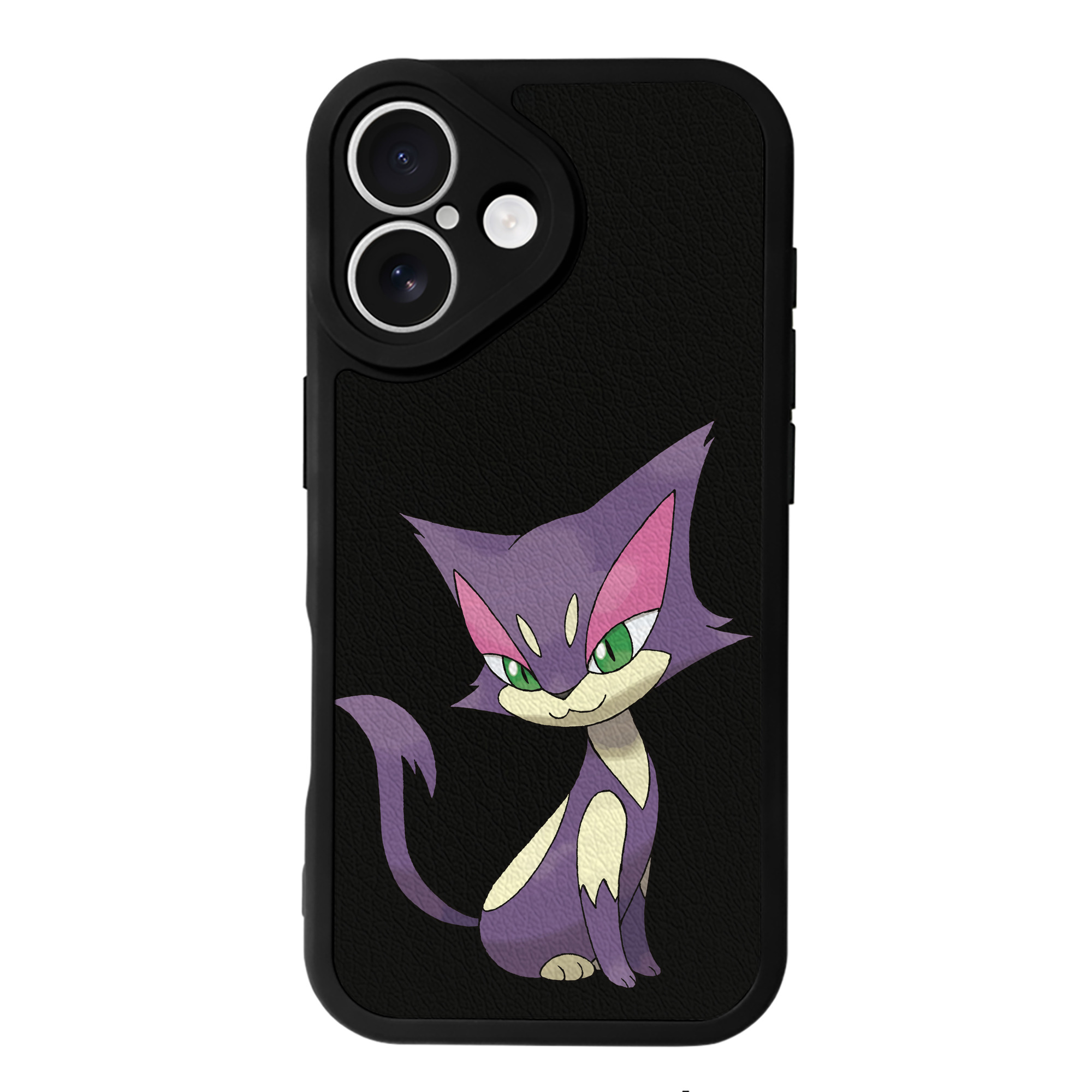 （画像用） ポケットモンスター Pokémon 【iPhone 16シリーズ対応】シリコンスマホケース（レザー調） 材質：シリコン